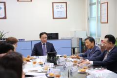 정자3동 단체장과의 간담회4번 사진